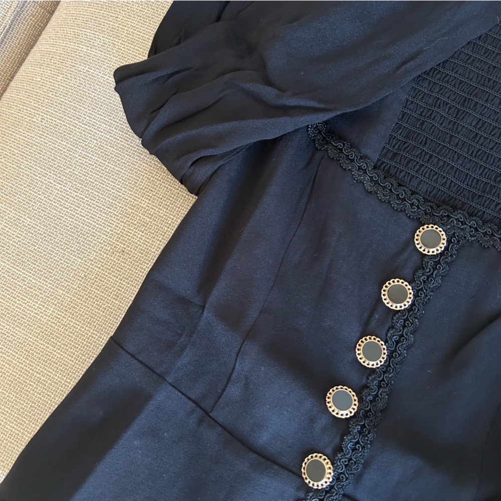 Reformation Nikky French Top Blouse - Picture 6 of 9